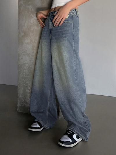 Baggy Jeans Damen | Weit Geschnitten Mit Hoher Taille