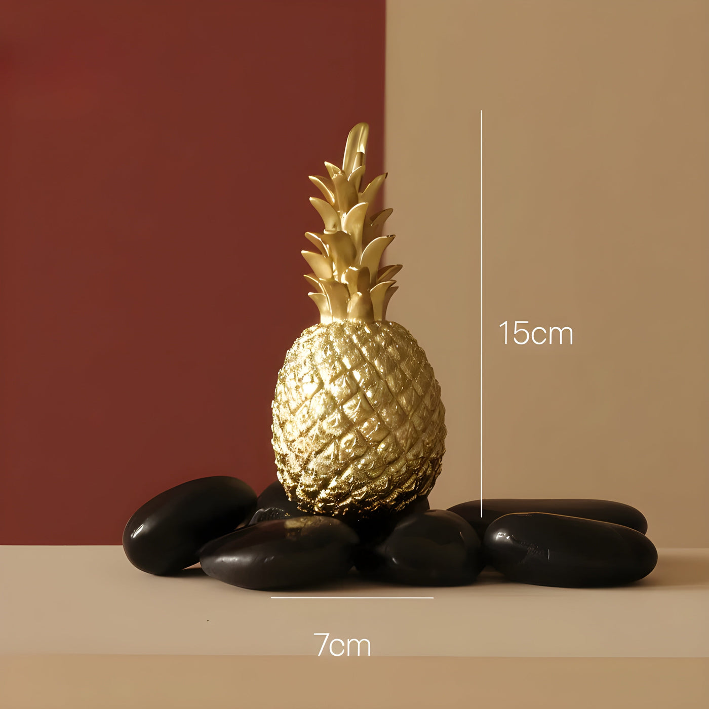 PineGlow Decor - Dekorative Ananas-Ananas-Wohnzimmer-Dekor