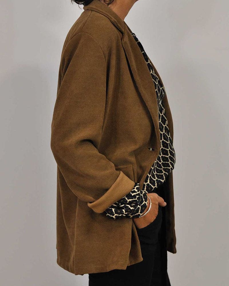 Moderne V-Ausschnitt Bluse