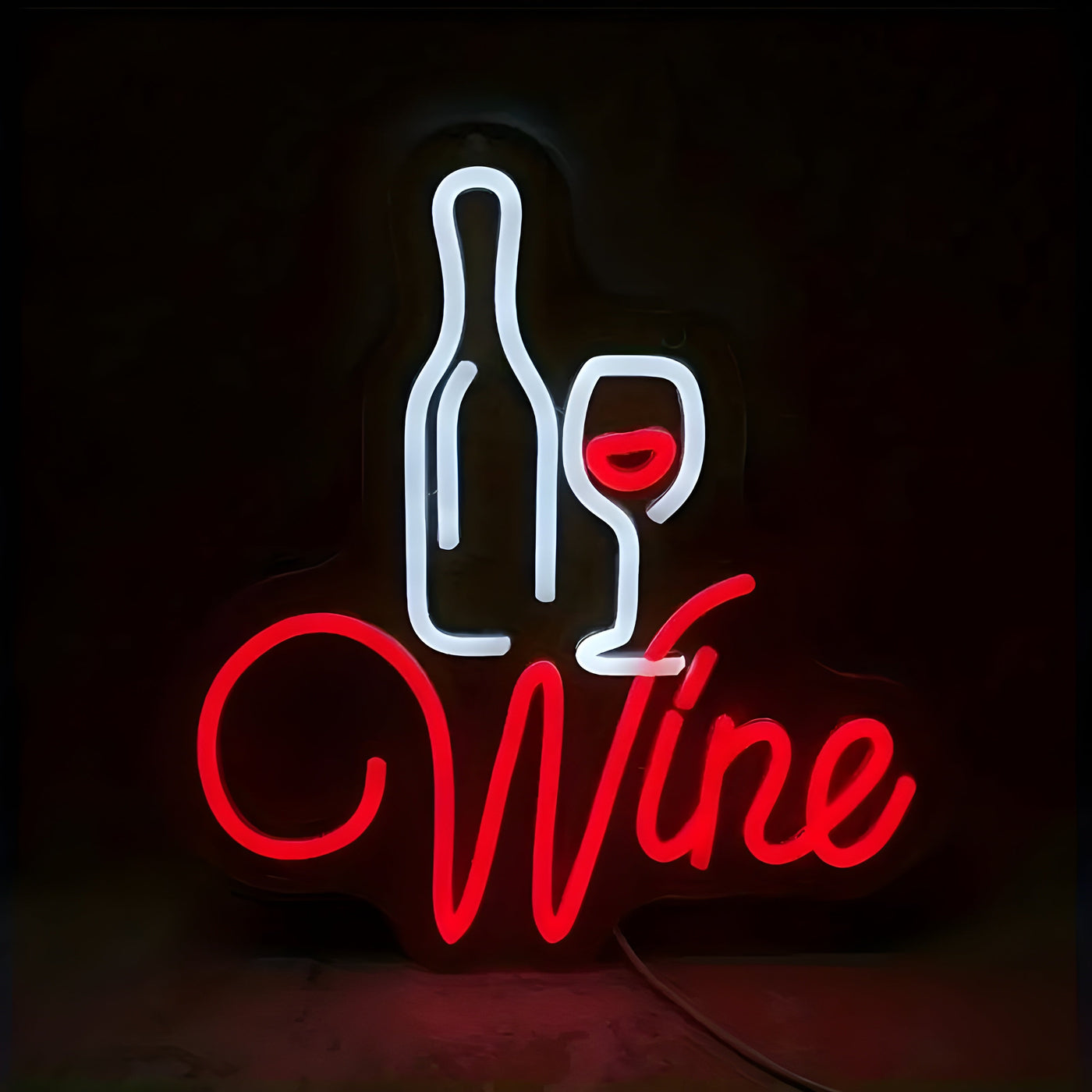 WineAura Light - Neon-Weinglas LED Party Licht