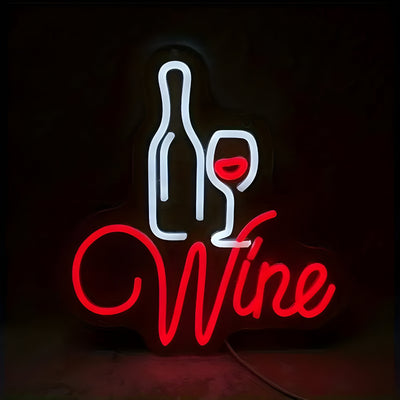WineAura Light - Neon-Weinglas LED Party Licht
