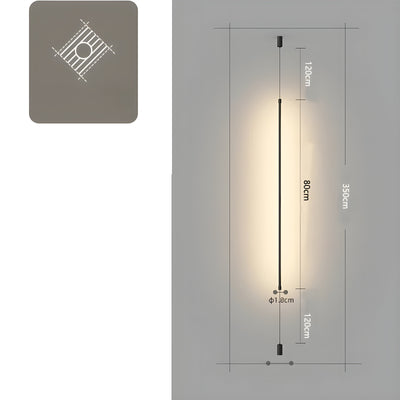 LineaNord Light - Nordic Minimalist Slim Line LED-Bodenleuchte