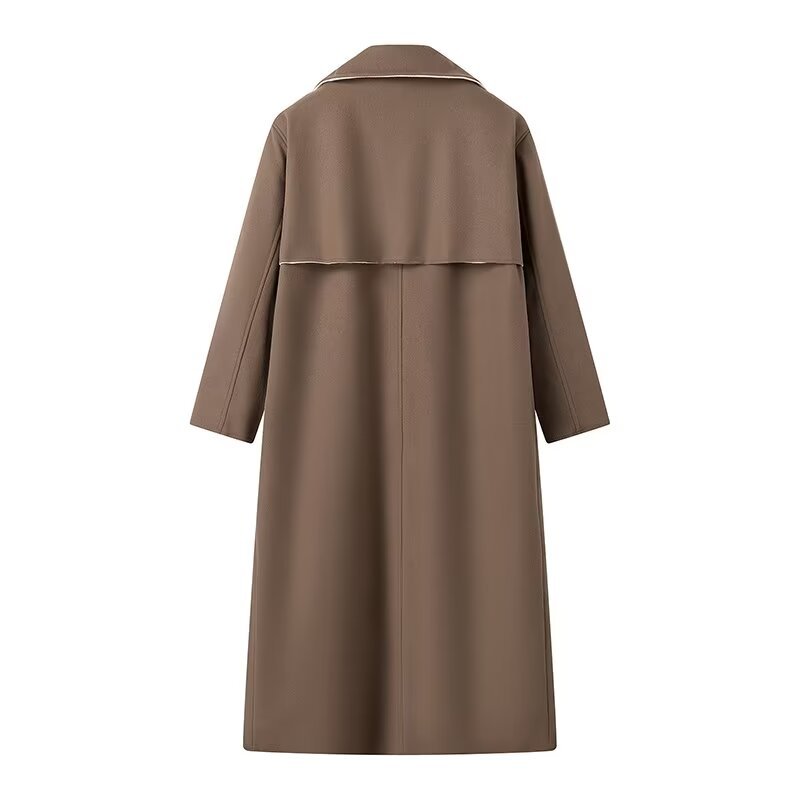 Belia | Zweifarbiger Trenchcoat mit Oversize-Flair