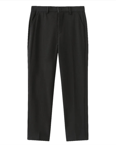 Amir | 3-teiliges Outfit-Set mit Zopfmuster-Pullover, hose & Loafern