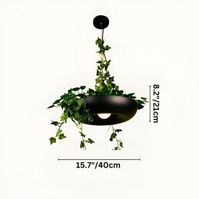 SkyGlow Light - Nordische Blumentopf-Hängelampe