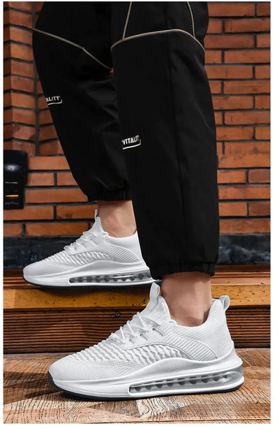 Sportschuhe für Männer aus atmungsaktivem Stoff mit Luftkammersohle - Elías