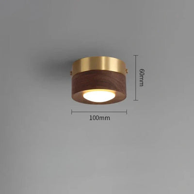 WoodCharm Light - Moderne Deckenleuchte für Flur