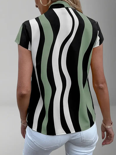 Stilvolle Bluse mit Schleifendetails und femininer Eleganz für Frauen