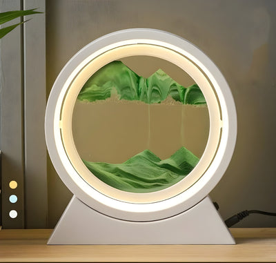 SandFlow Lampe – 3D Sandscape LED Tischlampe