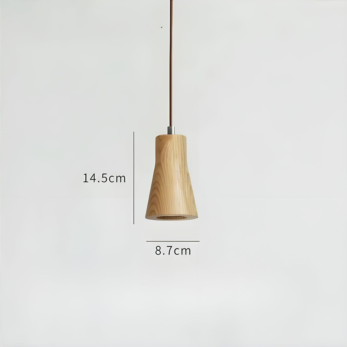 LuxeTrail Light - Skandinavische Hölzernes Pendelleuchte