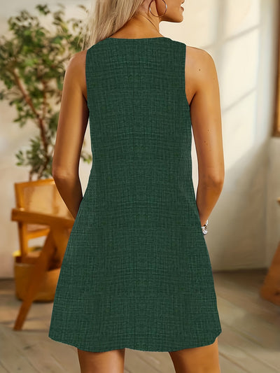 Damen | Bequemes gestreiftes Kleid