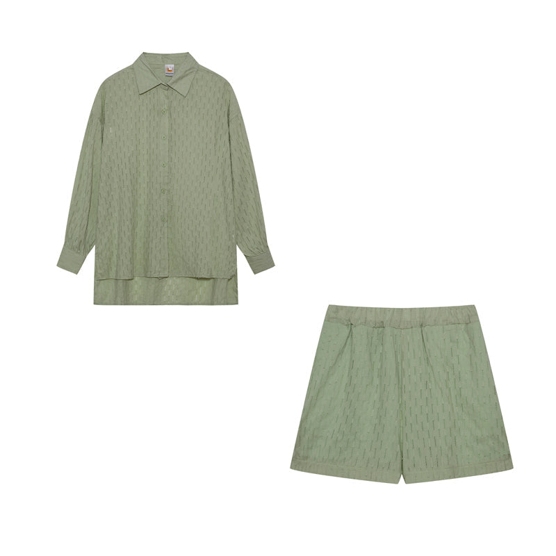 Pauline | Schickes Set aus Hemd und Shorts