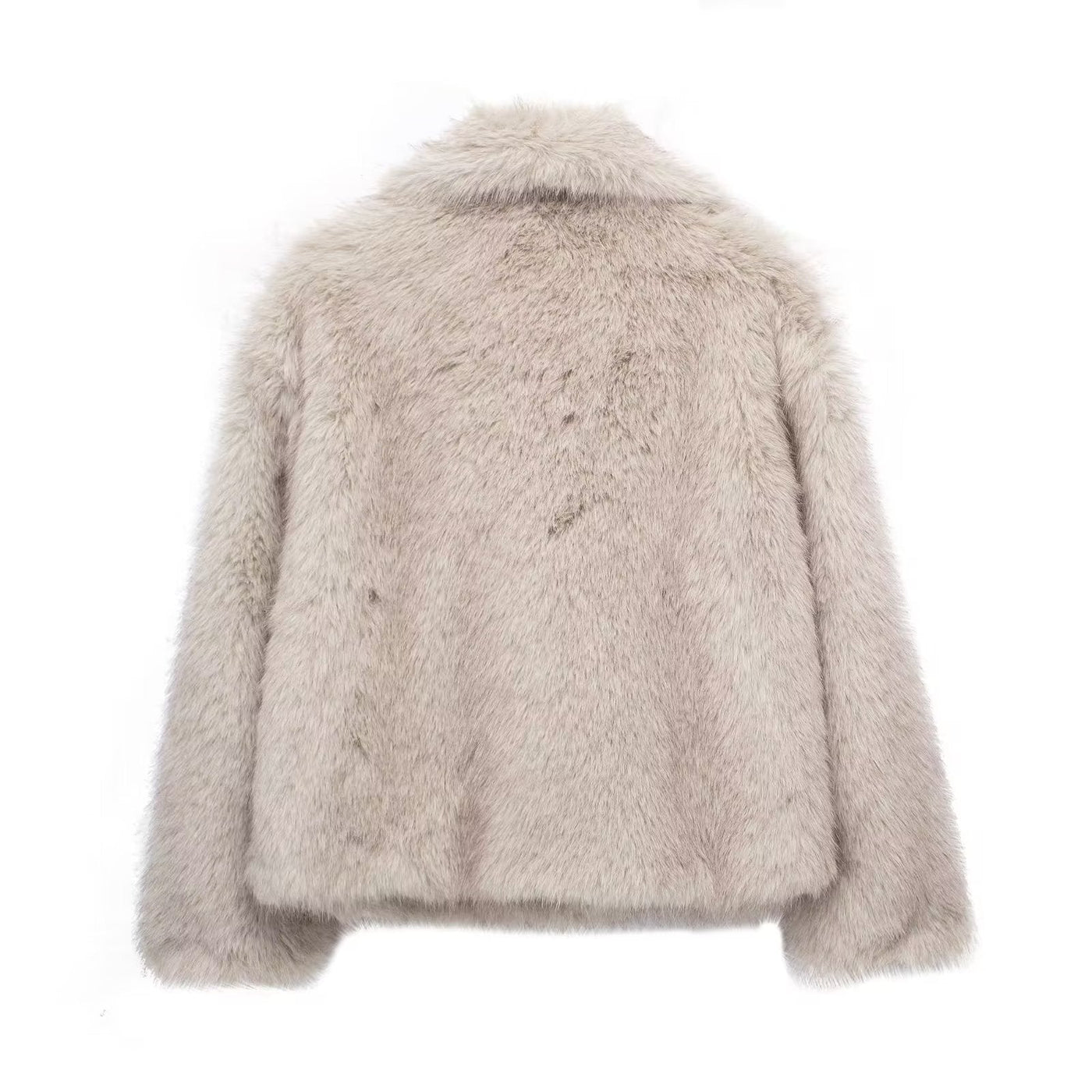 Mila | Luxuriöser Faux Fur Mantel für stilvolle Wintertage
