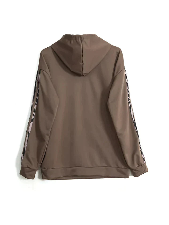 Kapuzenpulli und Hosen-Set für Frauen