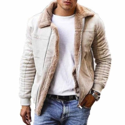 Herren Jahrgang Bomber Jacke | Warme
