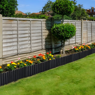 TerraEdge - Rasenkanten Kunststoff mit Stiften