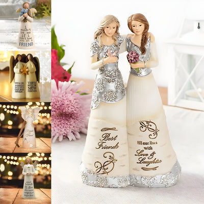 AngelBond Statue - Harz Freundschaft Engel Statue