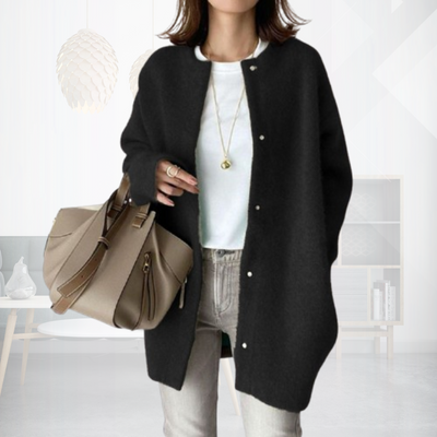 Ellen | Minimalistische Strickjacke mit luxuriösem Finish