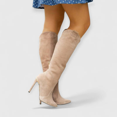 Kylie | Elegante Overknee-Stiefel mit Stiletto-Absatz