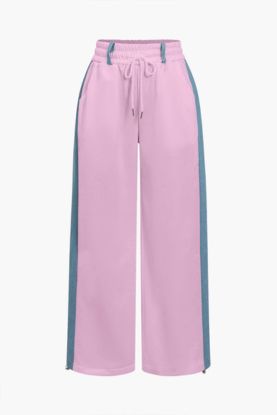 Hope | Sportliches Zweiteiler-Set mit Denim-Details