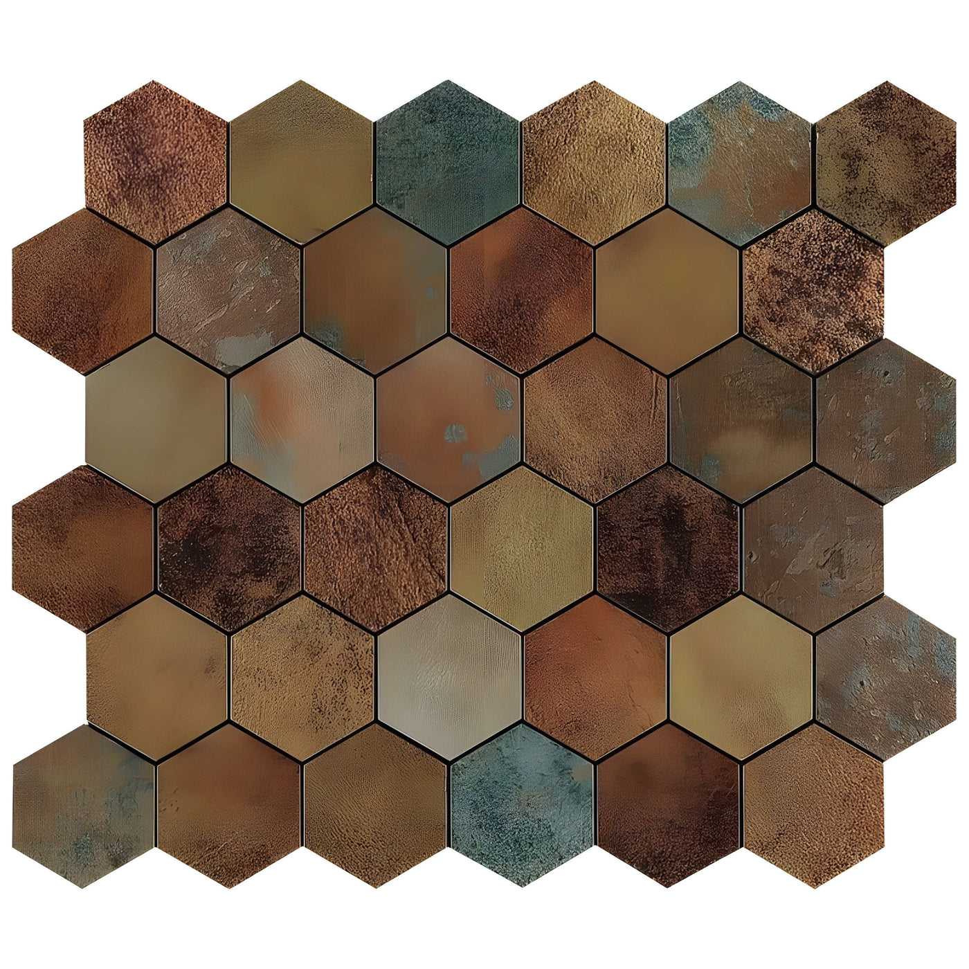 HexaGrip Wallpaper - Wasserfeste Hexagon Selbstklebende Tapete