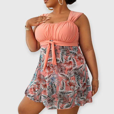 Tavira | Plus Size Tropen Tankini Set