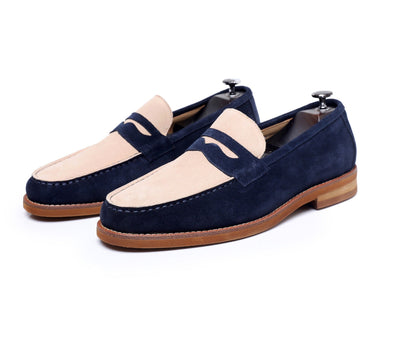 Klassische braune Herren-Slipper aus echtem Leder - Whitmore