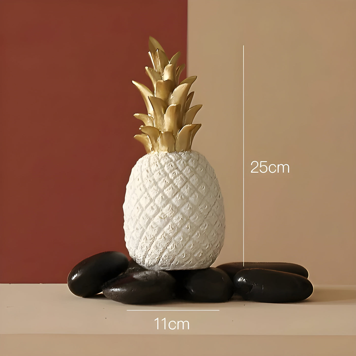 PineGlow Decor - Dekorative Ananas-Ananas-Wohnzimmer-Dekor