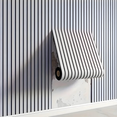 StickGrid Wallpaper - Moderne 3D Wandpaneele Selbstklebende Tapete