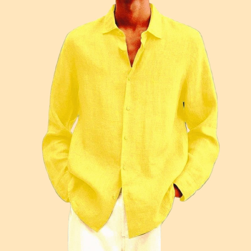 Modernes Herren Langarmhemd