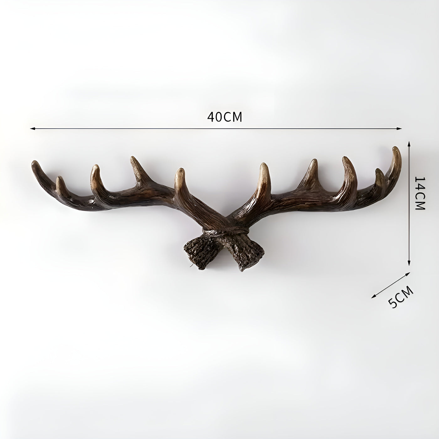 AntlerCharm Hook - Retro Geweih Wandhaken für Mäntel