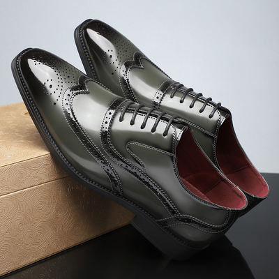 Matthias®️ - Brogue-Schuhe aus Leder