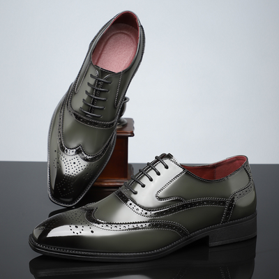 Matthias®️ - Brogue-Schuhe aus Leder
