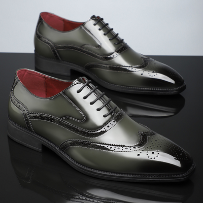 Matthias®️ - Brogue-Schuhe aus Leder