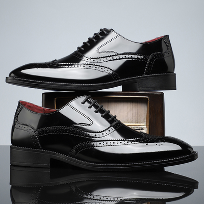 Matthias®️ - Brogue-Schuhe aus Leder