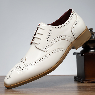 Matthias®️ - Brogue-Schuhe aus Leder