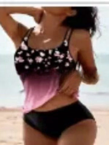 Vicenta® | Stilvoller bedruckter Tankini-Badeanzug