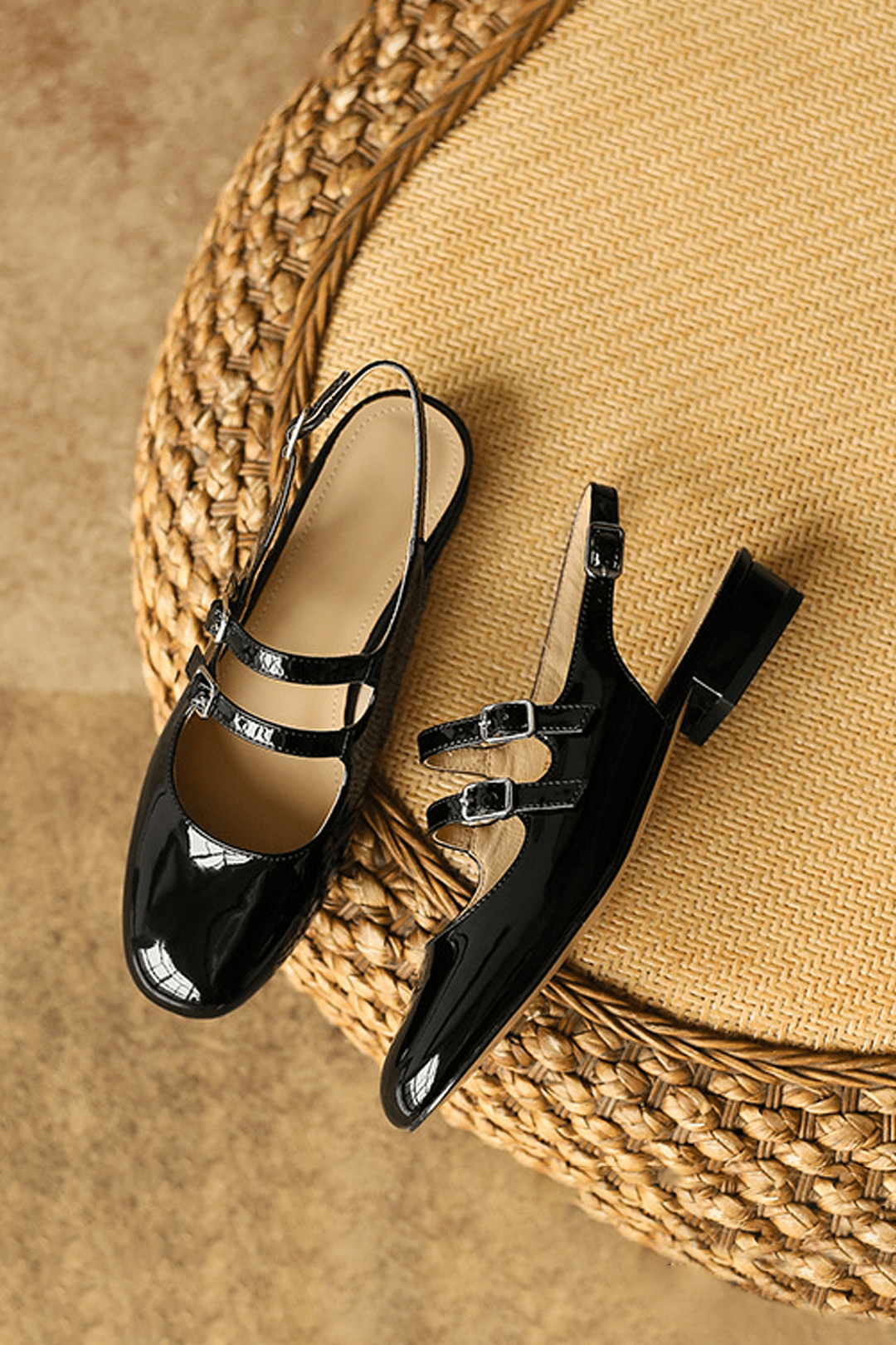 Sandales à talons doubles