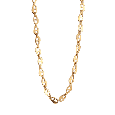 Moderne Goldene Halskette Für Frauen