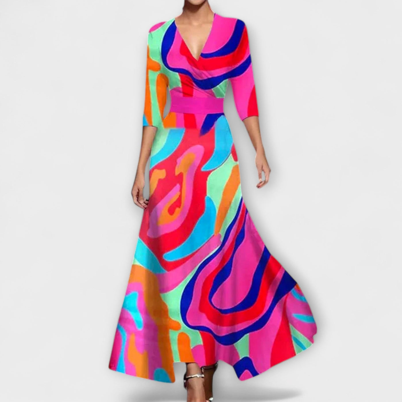 Alma - Damenkleid mit stilvollem Ärmeldesign