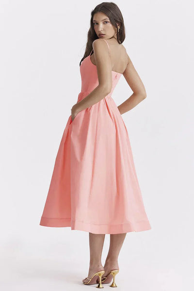 Brandt & Belle | Chic Korsett Midi Kleid