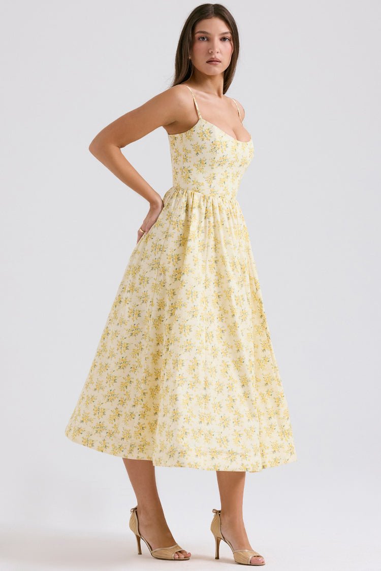 Brandt & Belle | Chic Korsett Midi Kleid