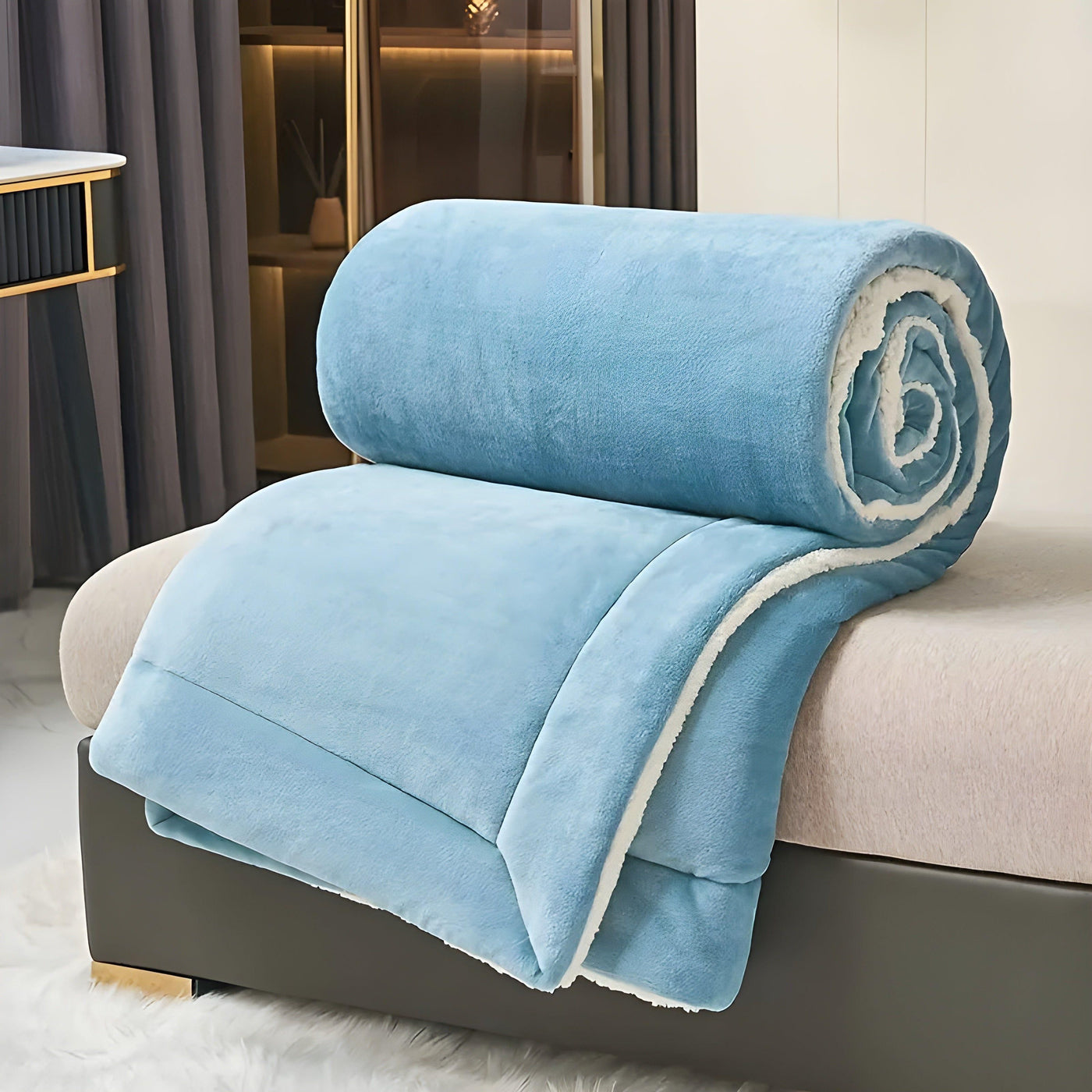 CloudSoft Blanket - Lässige doppellagige Decke