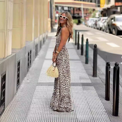 Brandt & Belle | Kleid mit lockerem Schnitt und offenem Rücken