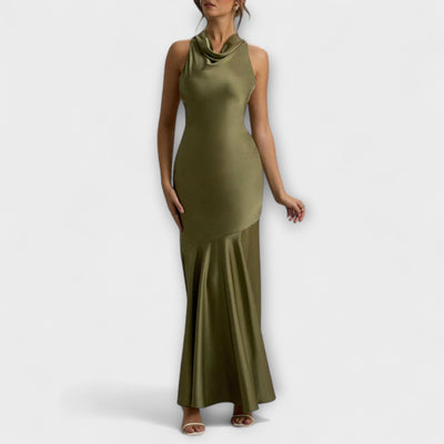 Lennon - Elegantes Satin-Maxi-Kleid