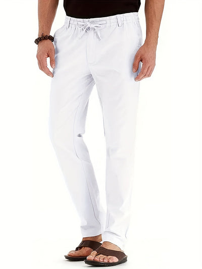 Fanis - Herren Freizeithose Baumwolle für Business-Casual Stil – Bequeme Freizeit Hosen Herren