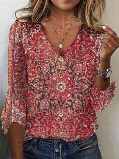 Sienna®️™ - Vintage Boho Bluse