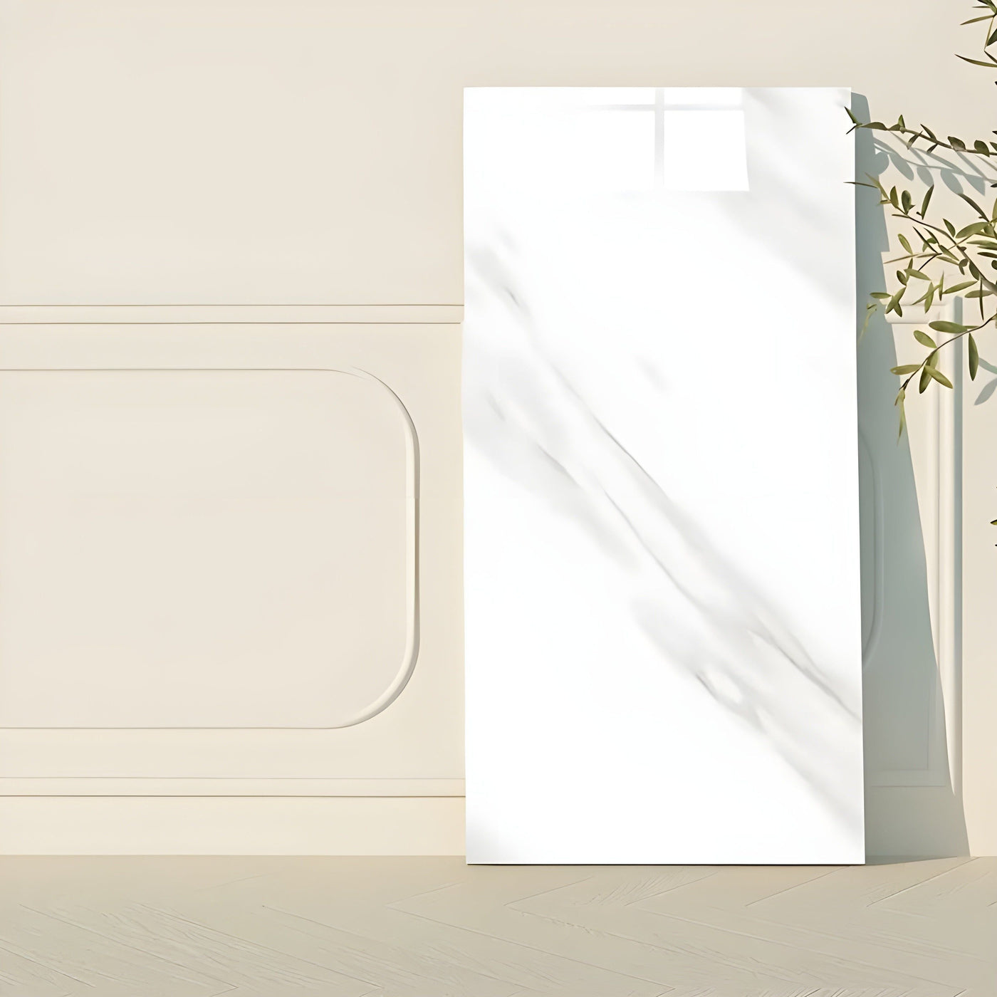 VinylVue Wallpaper - Wasserdichte selbstklebende 3D-Marmor-Tapete