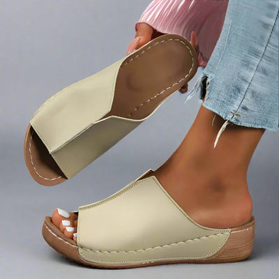 Damen Orthopädische Pantoletten mit Stützfunktion