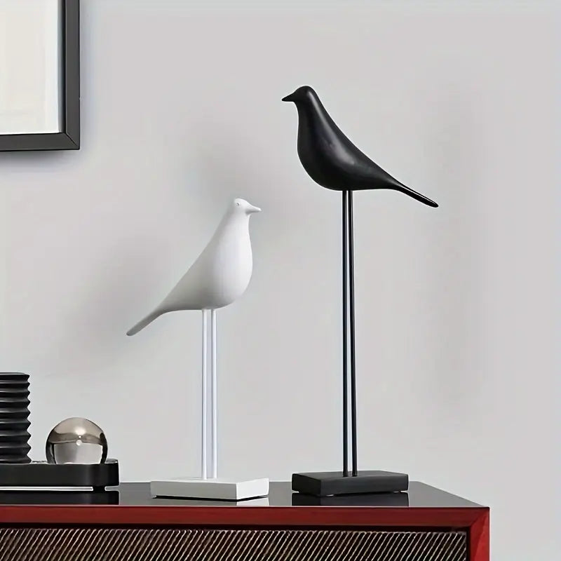 PerchForm – Minimalistische Dekorative Vogel Skulpturen Auf Ständer
